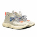 Ανδρικά μπεζ αθλητικά παπούτσια Fashion gr080621-3 3