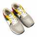 Ανδρικά γκρι αθλητικά παπούτσια Itazero R83-Gray it220322-71 2