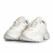 Γυναικεία λευκά αθλητικά παπούτσια FM it280820-15 4