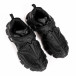 Ανδρικά μαύρα sneakers Terminator G111 gr040222-11 2