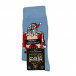 Αρωματικές Χριστουγεννιάτικες κάλτσες γαλαζιο 1 ζευγάρι il161220-31 2