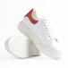 Ανδρικά λευκά sneakers με χοντρή σόλα tr300420-1 6