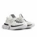 Ανδρικά λευκά αθλητικά παπούτσια Cubic 666-6 it160622-16 4