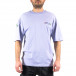 Ανδρική μωβ κοντομάνικη μπλούζα Breezy 22201089 tr250322-81 2