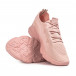 Γυναικεία ροζ αθλητικά παπούτσια κάλτσα X3710 it220322-28 4