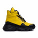 Ανδρικά κίτρινα sneakers Trekking design tr181120-1 2