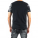 Ανδρική μαύρη κοντομάνικη μπλούζα Lagos tr250322-45 3