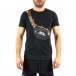 Ανδρική μαύρη κοντομάνικη μπλούζα FC-10115 gr250322-4 2