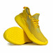 Ανδρικά ελαστικά κίτρινα αθλητικά παπούτσια it180820-6 4