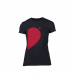 Γυναικεία Μπλούζα Half Heart μαύρο Χρώμα Μέγεθος L TMNLPF004L 2
