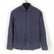 Ανδρικό σκούρο μπλε πουκάμισο Leeyo il200224-43 2