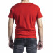 Ανδρική κόκκινη κοντομάνικη μπλούζα Breezy tr270221-44 3