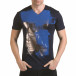 Ανδρική γαλάζια κοντομάνικη μπλούζα SAW il170216-43 2