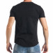 Ανδρική μαύρη κοντομάνικη μπλούζα SAW tsf290318-36 3