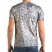 Ανδρική γκρι κοντομάνικη μπλούζα Lagos il120216-17 3