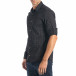 Ανδρικό μαύρο πουκάμισο Mario Puzo tsf270917-6 4