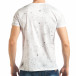 Ανδρική λευκή κοντομάνικη μπλούζα Lagos tsf020218-67 3