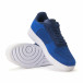 Ανδρικά μπλε sneakers από πλεκτό ύφασμα it020618-11 4