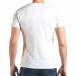 Ανδρική λευκή κοντομάνικη μπλούζα Lagos il140416-57 3