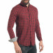 Ανδρικό κόκκινο πουκάμισο Mario Puzo tsf220218-5 3