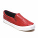 Ανδρικά κόκκινα sneakers Niweile It050216-8 3