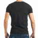 Ανδρική μαύρη κοντομάνικη μπλούζα Lagos tsf020218-78 3