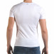 Ανδρική λευκή κοντομάνικη μπλούζα SAW il170216-65 3