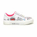 Γυναικεία λευκά sneakers Bodrum tr180320-11 2