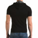 Ανδρική μαύρη κοντομάνικη μπλούζα Lagos il120216-60 3