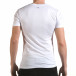 Ανδρική λευκή κοντομάνικη μπλούζα SAW il170216-44 3