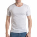 Ανδρική λευκή κοντομάνικη μπλούζα Enjoy it030217-6 2