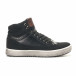 Ανδρικά μαύρα sneakers Montefiori it291117-26 2