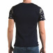 Ανδρική γαλάζια κοντομάνικη μπλούζα Lagos il120216-55 3