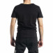Ανδρική μαύρη κοντομάνικη μπλούζα Breezy tr270221-42 3