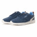 Ανδρικά γαλάζια αθλητικά παπούτσια Montefiori it250118-22 2