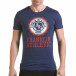 Ανδρική γαλάζια κοντομάνικη μπλούζα Franklin il170216-6 2