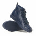 Ανδρικά γαλάζια sneakers Niadi it291117-30 4