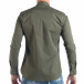 Ανδρικό πράσινο πουκάμισο με τσέπες it050618-8 3