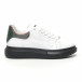 Ανδρικά λευκά sneakers με χοντρή σόλα tr180320-35 2