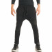 Ανδρικό μαύρο παντελόνι jogger ChRoy it181116-2 2