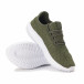 Ανδρικά πράσινα αθλητικά παπούτσια ελαφρύ μοντέλο it020618-1 4
