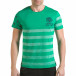 Ανδρική πράσινη κοντομάνικη μπλούζα Franklin il170216-11 2