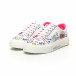 Γυναικεία λευκά sneakers Bodrum tr180320-11 3