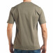 Ανδρική πράσινη κοντομάνικη μπλούζα Black Island tsf020218-29 3