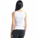 Γυναικεία λευκή αμάνικη μπλούζα il080620-9 4
