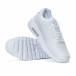 Ανδρικά λευκά αθλητικά παπούτσια με σόλες αέρα it240418-26 4