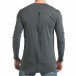 Ανδρική γκρι μπλούζα Duca Homme it290118-104 3