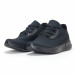 Ανδρικά μαύρα διχτυωτά αθλητικά παπούτσια  it160318-17 3