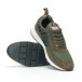 Ανδρικά πράσινα αθλητικά παπούτσια με λεπτομέριες παραλλαγής it160318-9 4