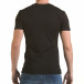 Ανδρική μαύρη κοντομάνικη μπλούζα SAW il170216-42 3